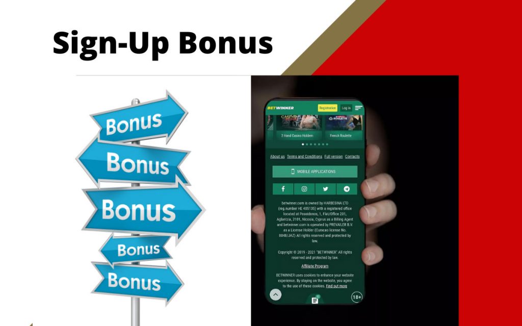 Betwinner betting app is that it provides wonderful signup bonuses