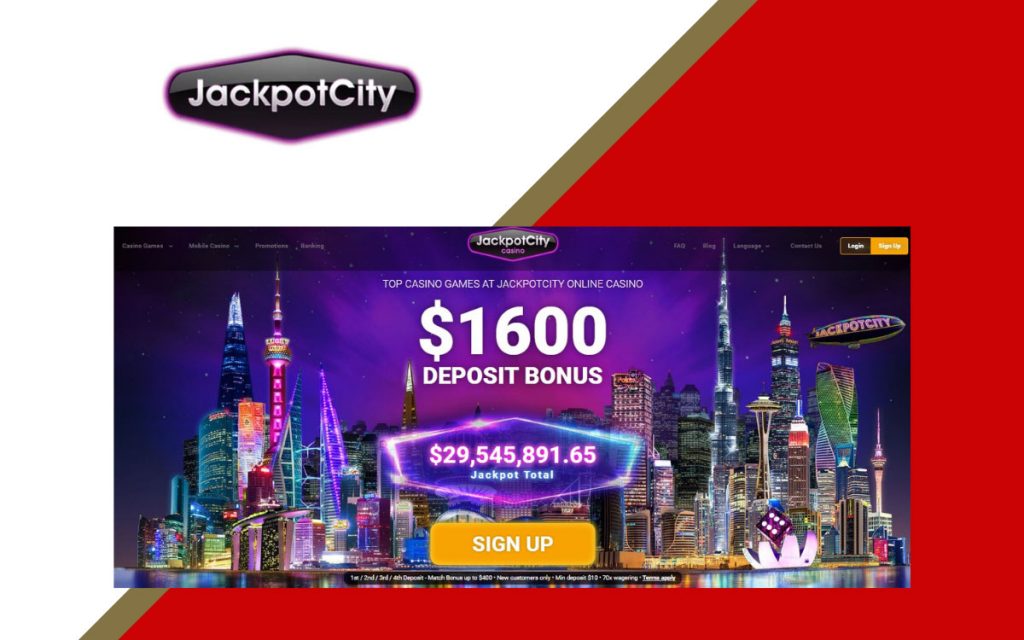 JackpotCity is considered the best top online casino in India