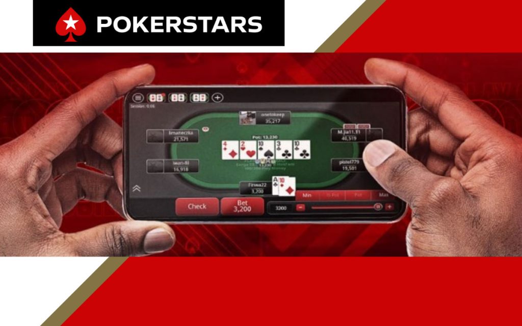 The interface of the PokerStars app is better than the browser site.